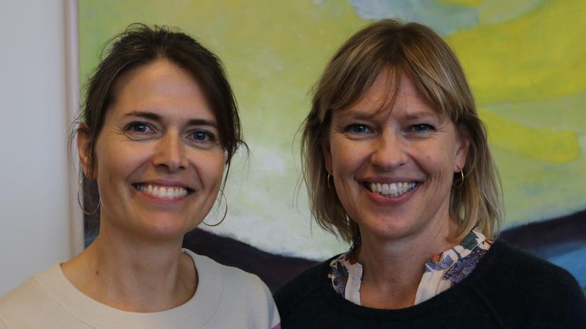 Line Degn og Mette Søndergaard
