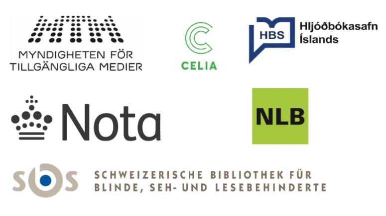 Alle logoerne for de organisationer, der deltager i samarbejdet.